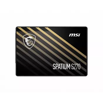 MSI SPATIUM S270 240GB 2.5 inch SATA III SSD — 3D NAND, 6 Gbit/s, 400 MB/s