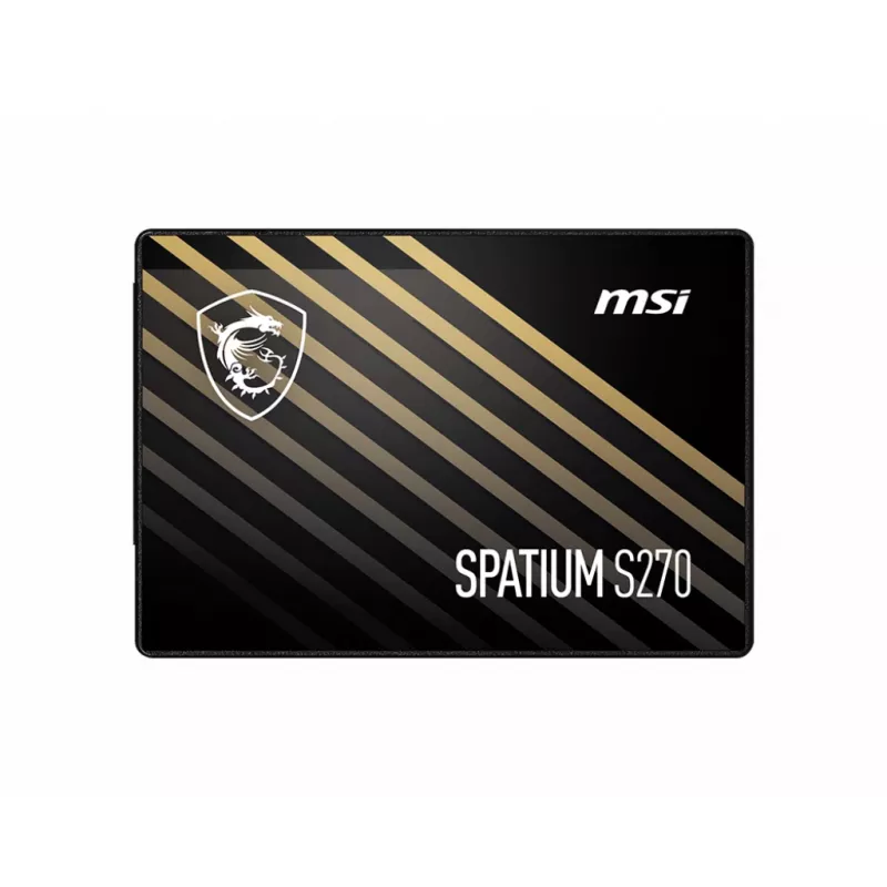 MSI SPATIUM S270 240GB 2.5 inch SATA III SSD — 3D NAND, 6 Gbit/s, 400 MB/s