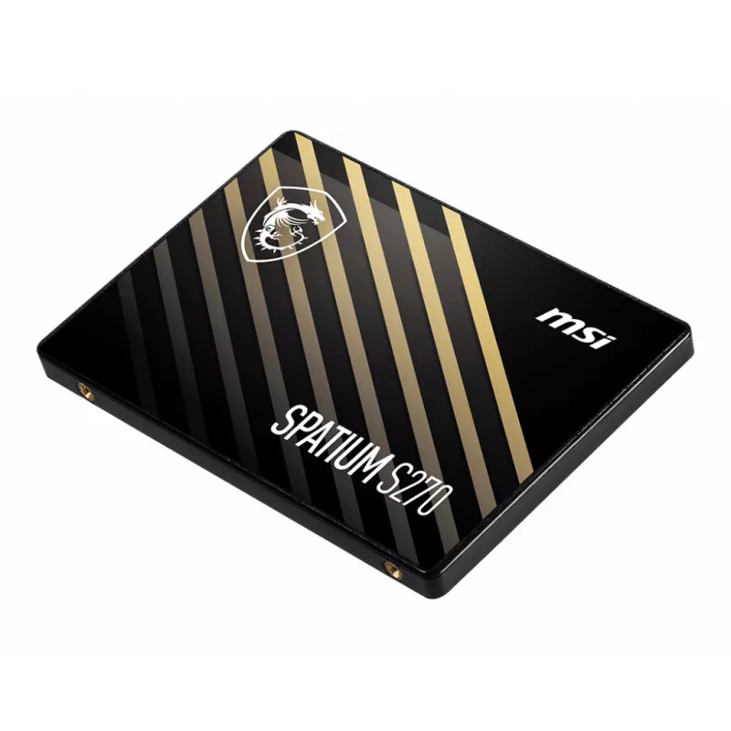 MSI SPATIUM S270 240GB 2.5 inch SATA III SSD — 3D NAND, 6 Gbit/s, 400 MB/s