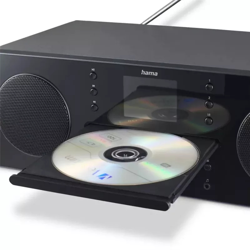 Hama DIR1570CBT Melns, Pelēks Pārnēsājams CD atskaņotājs
