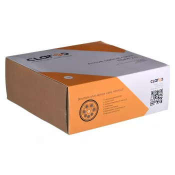 HDMI kabelis Claroc FEN-HDMI-20-10M — 10.0 m, 4K@60Hz