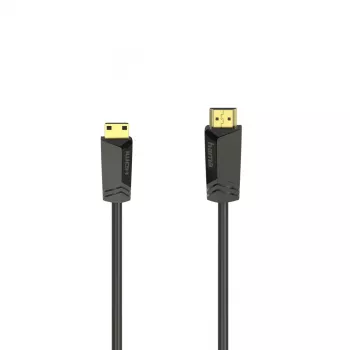 Hama 00205015 HDMI kabelis 1,5 m HDMI Type A (Standard) – HDMI Type C (Mini) Melns