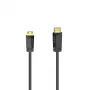 Hama 00205015 HDMI kabelis 1,5 m HDMI Type A (Standard) – HDMI Type C (Mini) Melns