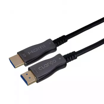 HDMI optiskais kabelis claroc FEN-HDMI-20-40M, aktīvais optiskais kabelis (AOC) HDMI 2.0, 4K, 40 m