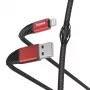 Hama Extreme Lightning uz USB A kabelis 1,5 m 2,4 A