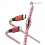 Hama Atstarojošais kabelis 1,5m Sarkans Lightning uz USB-C 3A