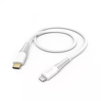 Hama 00201603 Lightning kabelis 1,5 m balts 3 A USB-C