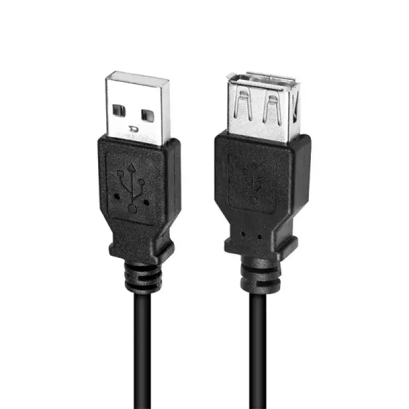 USB pagarinātājkabelis LogiLink CU0012B 5m USB 2.0 A-A Melns