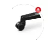 Spēļu krēsls Huzaro Combat 5.0 Mesh Seat Melns - elpojošs sieta sēdeklis, regulējams atzveltnes slīpums 90-140°, maks. slodze 140 kg, roku balsti, kāju balsts