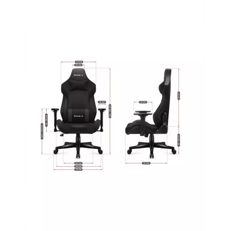 Gaming krēsls Huzaro Force 7.6 Melns