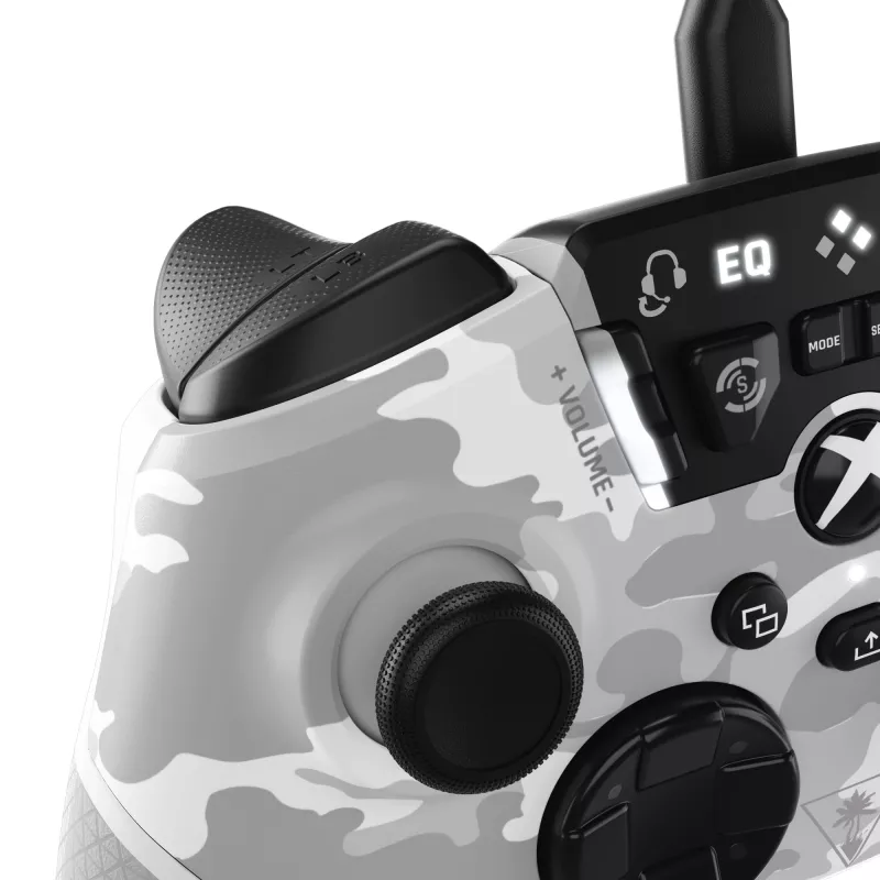 Turtle Beach Recon Grey, White vadu spēļu kontrolieris PC, Xbox, Xbox One, Xbox Series S, Xbox Series X