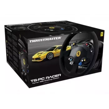Thrustmaster TS-PC Racer Ferrari 488 Challenge Edition stūre, melna, USB 2.0, analogā/digitālā