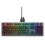Alienware Tri-Mode AW920K spēļu tastatūra, USB + RF bezvadu + Bluetooth, pelēka