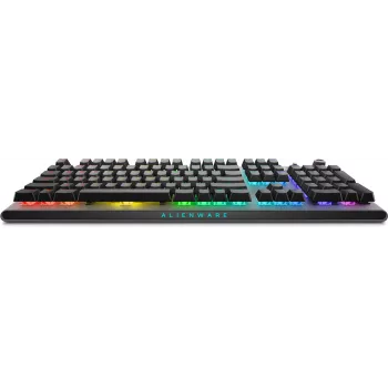 Alienware Tri-Mode AW920K spēļu tastatūra, USB + RF bezvadu + Bluetooth, pelēka