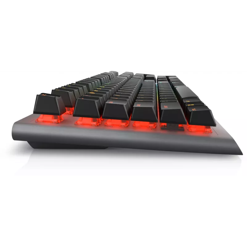 Alienware Tri-Mode AW920K spēļu tastatūra, USB + RF bezvadu + Bluetooth, pelēka