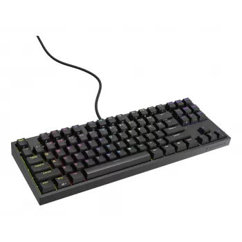 GENESIS Thor 404 TKL tastatūra Gaming USB QWERTY US International Melna