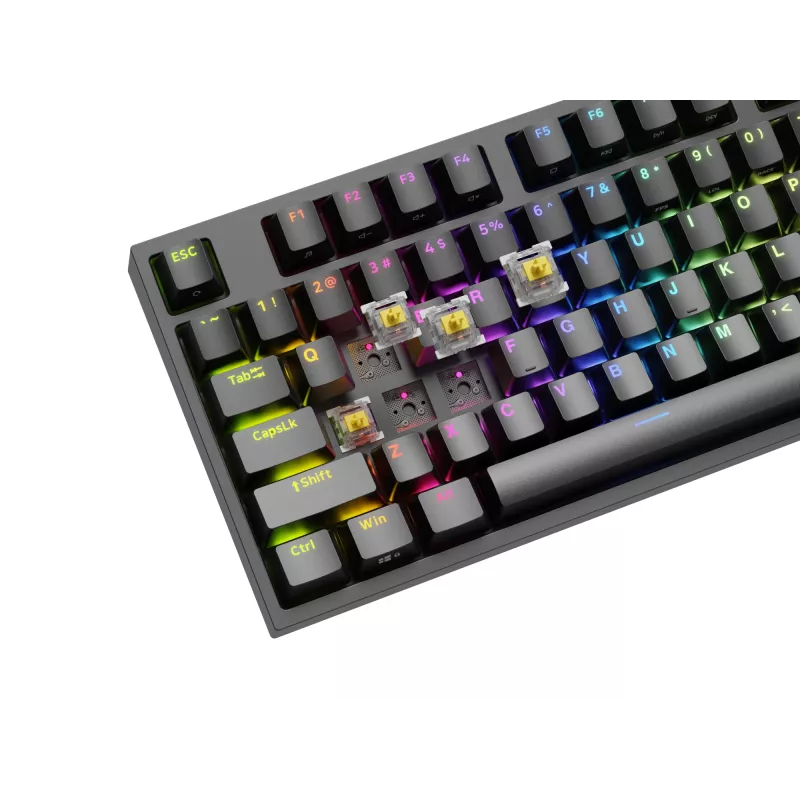 GENESIS Thor 404 TKL tastatūra Gaming USB QWERTY US International Melna