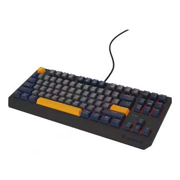 GENESIS Thor 230 TKL tastatūra Gaming USB QWERTY Angļu Blue