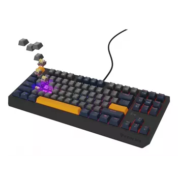 GENESIS Thor 230 TKL tastatūra Gaming USB QWERTY Angļu Blue