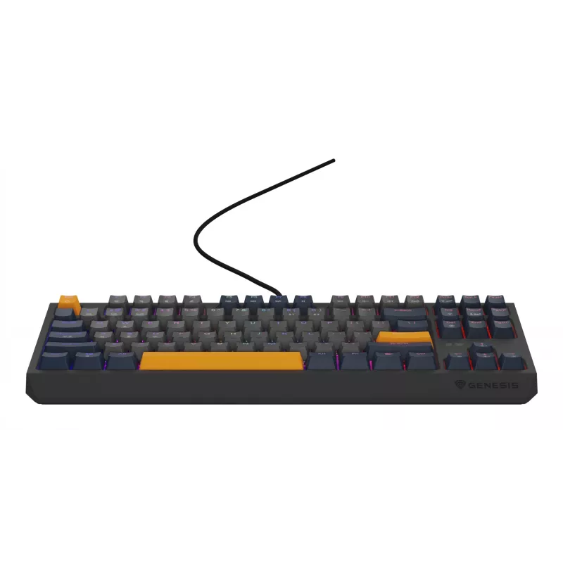 GENESIS Thor 230 TKL tastatūra Gaming USB QWERTY Angļu Blue