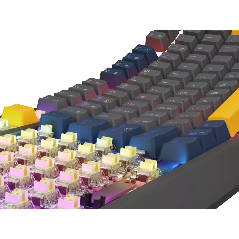 GENESIS Thor 230 TKL tastatūra Gaming USB QWERTY Angļu Blue