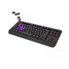 Genesis Thor 230 TKL bezvadu mehāniskā tastatūra spēlētājiem, Outemu Red, melna