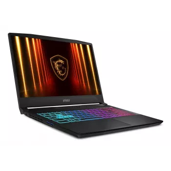 Portatīvais dators MSI Katana 15 HX B14WGK-061XPL — 15,6 collu QHD+ 165Hz, Intel Core i7-14650HX, 16GB DDR5, 1TB SSD, NVIDIA GeForce RTX 5070, bez OS, Melns