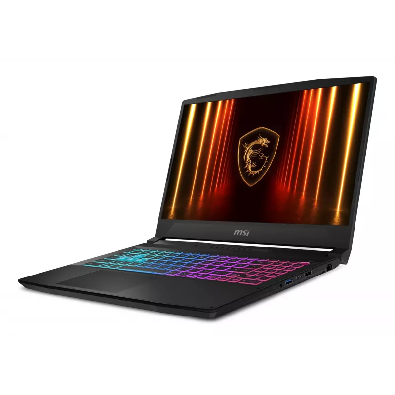 Portatīvais dators MSI Katana 15 HX B14WGK-061XPL — 15,6 collu QHD+ 165Hz, Intel Core i7-14650HX, 16GB DDR5, 1TB SSD, NVIDIA GeForce RTX 5070, bez OS, Melns