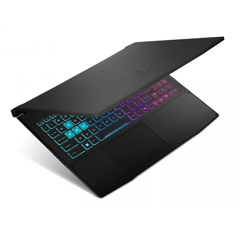 Portatīvais dators MSI Katana 15 HX B14WGK-061XPL — 15,6 collu QHD+ 165Hz, Intel Core i7-14650HX, 16GB DDR5, 1TB SSD, NVIDIA GeForce RTX 5070, bez OS, Melns