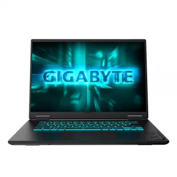 GIGABYTE GAMING A16 3VHK3EE893SH klēpjdators AMD Ryzen™ 7 260 40.6 cm (16 collu) WUXGA 16 GB DDR5-SDRAM 512 GB SSD NVIDIA GeForce RTX 5060 Wi-Fi 6E (802.11ax) Windows 11 Home Melns