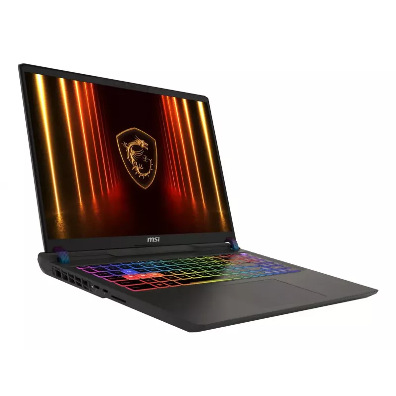 MSI Vector 16 HX AI A2XWHG-256PL Intel Core Ultra 7 255HX klēpjdators 40,6 cm (16 collu) Quad HD+ 16 GB DDR5-SDRAM 1 TB SSD NVIDIA GeForce RTX 5070 Ti Wi-Fi 7 (802.11be) Windows 11 Home pelēks