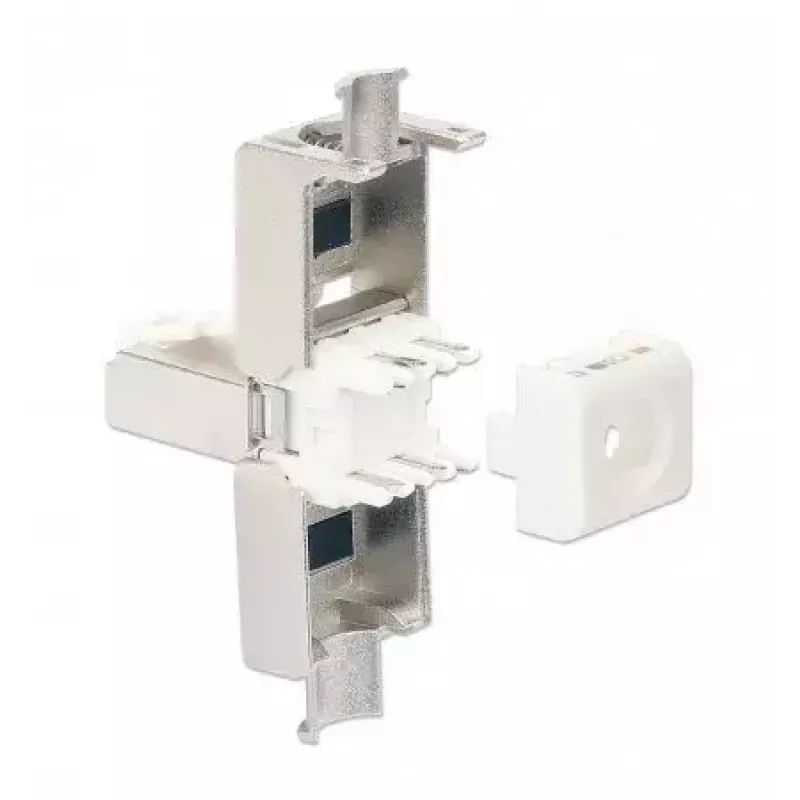 Intellinet Cat6a 10G Ekranēts RJ45 Bezinstrumentu Spraudnis STP Ar Zeltu Pārklāti Kontakti