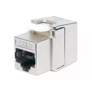 Intellinet Cat8.1 40G Ekranēts Bezinstrumentu Keystone Jack RJ-45 Sudrabs