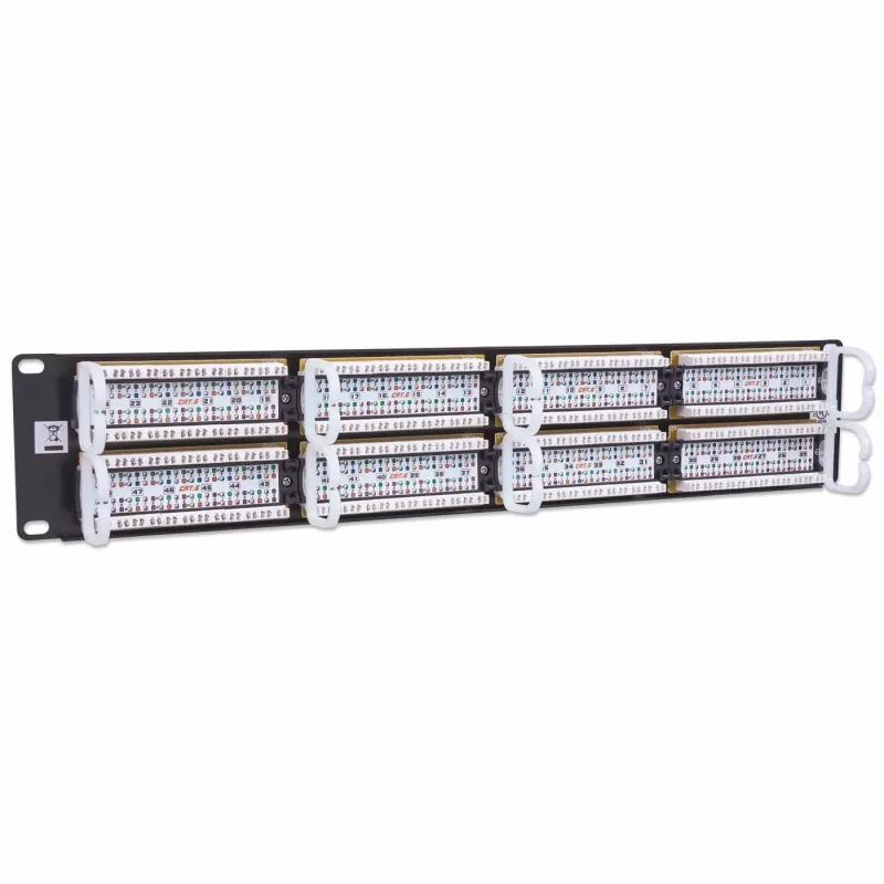 Intellinet Patch Panel, Cat6, UTP, 48-Porti, 2U, Melns