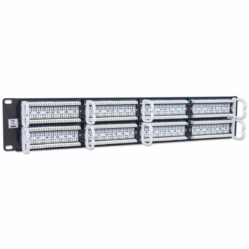 Intellinet Sadales panelis, Cat5e, UTP, 48 Porti, 2U, Melns