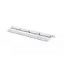 Patch panel LANBERG PPU6-0024-S, 24-portu Cat6, metāls, 0,5U, 440×22,3×99 mm