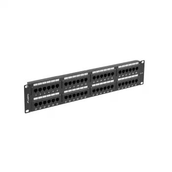 Racka piederums Lanberg PPU6-2048-B 19 collu 2U 48 porti
