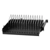 Rack plaukts Techly I-CABINET-TRAY14BK Melns 4U 19 collas