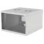 Sienas skapis Intellinet 714792, 6U, 19 inch, stikla durvis