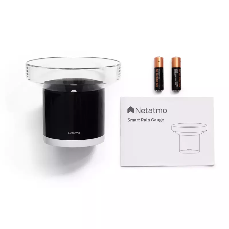 Netatmo Rain Pack — Viedā laikapstākļu stacija + viedais lietus mērītājs