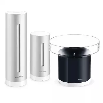 Netatmo Rain Pack — Viedā laikapstākļu stacija + viedais lietus mērītājs