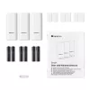 Durvju/logu sensors Netatmo DTG-EC bezvadu, laikapstākļiem izturīgs, 3 V (2×AAA), darbības rādiuss 80 m, balts, 3 komplektā