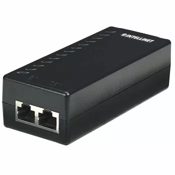Intellinet PoE Injector, 1 Ports, 48 V DC, IEEE 802.3af