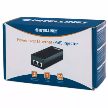 Intellinet PoE Injector, 1 Ports, 48 V DC, IEEE 802.3af