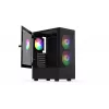 KRUX Vako KRX0132 RGB datora kaste, melna