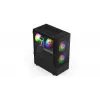 KRUX Vako KRX0132 RGB datora kaste, melna