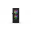 KRUX Vako KRX0132 RGB datora kaste, melna