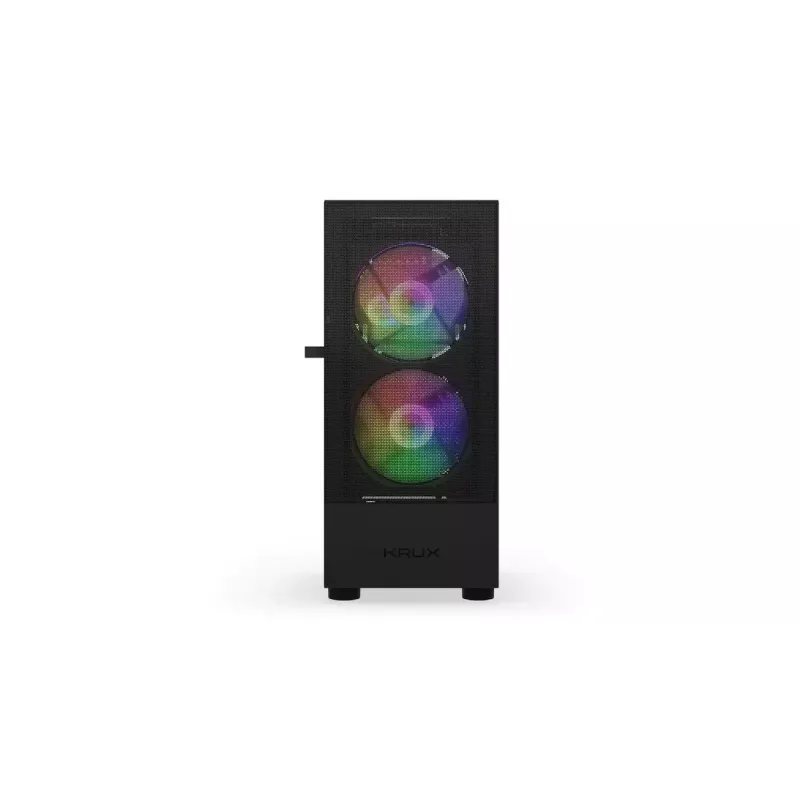 KRUX Vako KRX0132 RGB datora kaste, melna