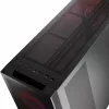 PC korpuss MODECOM VOLCANO EXPANSE S APEX ARGB MIDI Tower, rūdīts stikls, USB-C, 3x140mm priekšā, atbalsta ATX/microATX, GPU līdz 430mm