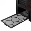 PC korpuss MODECOM VOLCANO EXPANSE S APEX ARGB MIDI Tower, rūdīts stikls, USB-C, 3x140mm priekšā, atbalsta ATX/microATX, GPU līdz 430mm